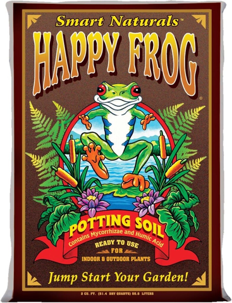 best soils for microgreens Fox Farm Happy Frog Organic Potting Soil Mix